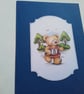 Birthday card and gift tag. Father's day. Jogging. Ref 429 - Image 2