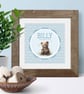 Little Bear Personalised Nursery Print - for boys or girls - Image 1
