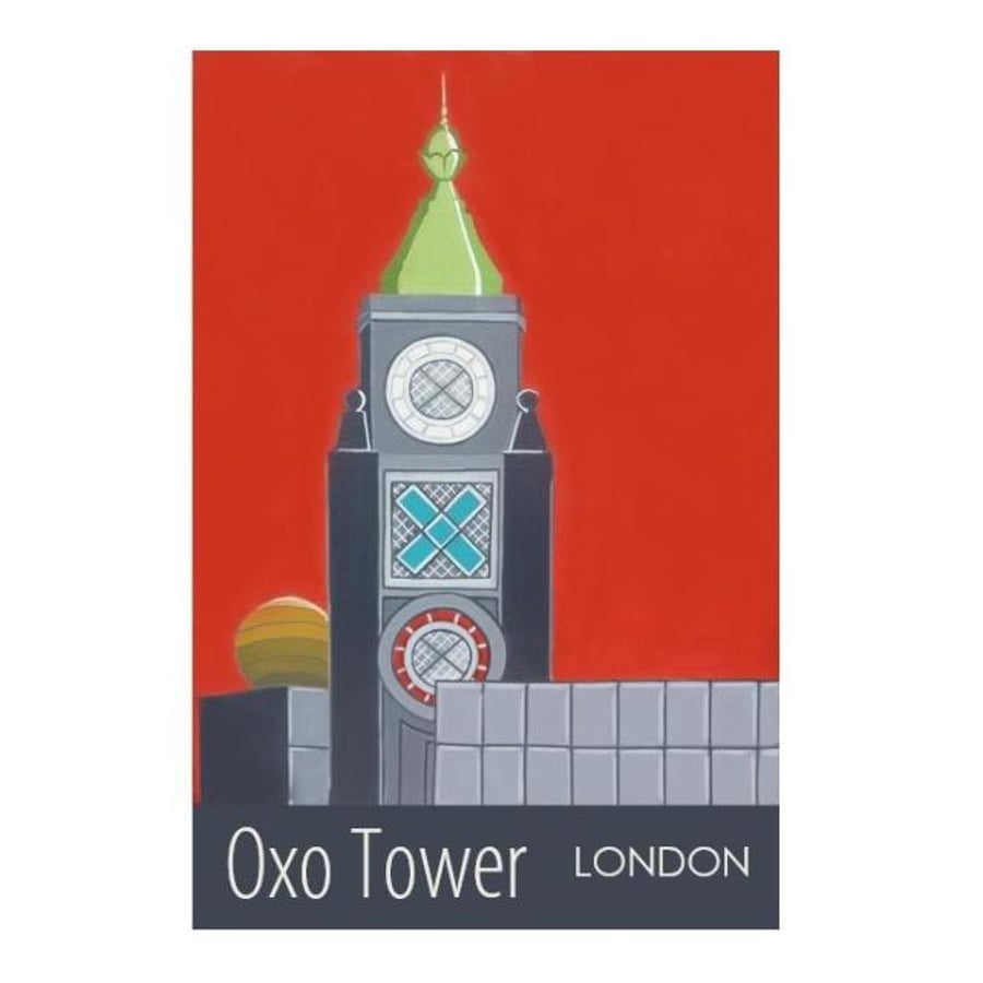 Oxo Tower - unframed