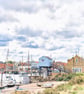 Wells-Next-The-Sea Greeting Card A5 Boat Tide House 