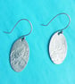 Sterling Silver Butterfly Earrings - Image 2