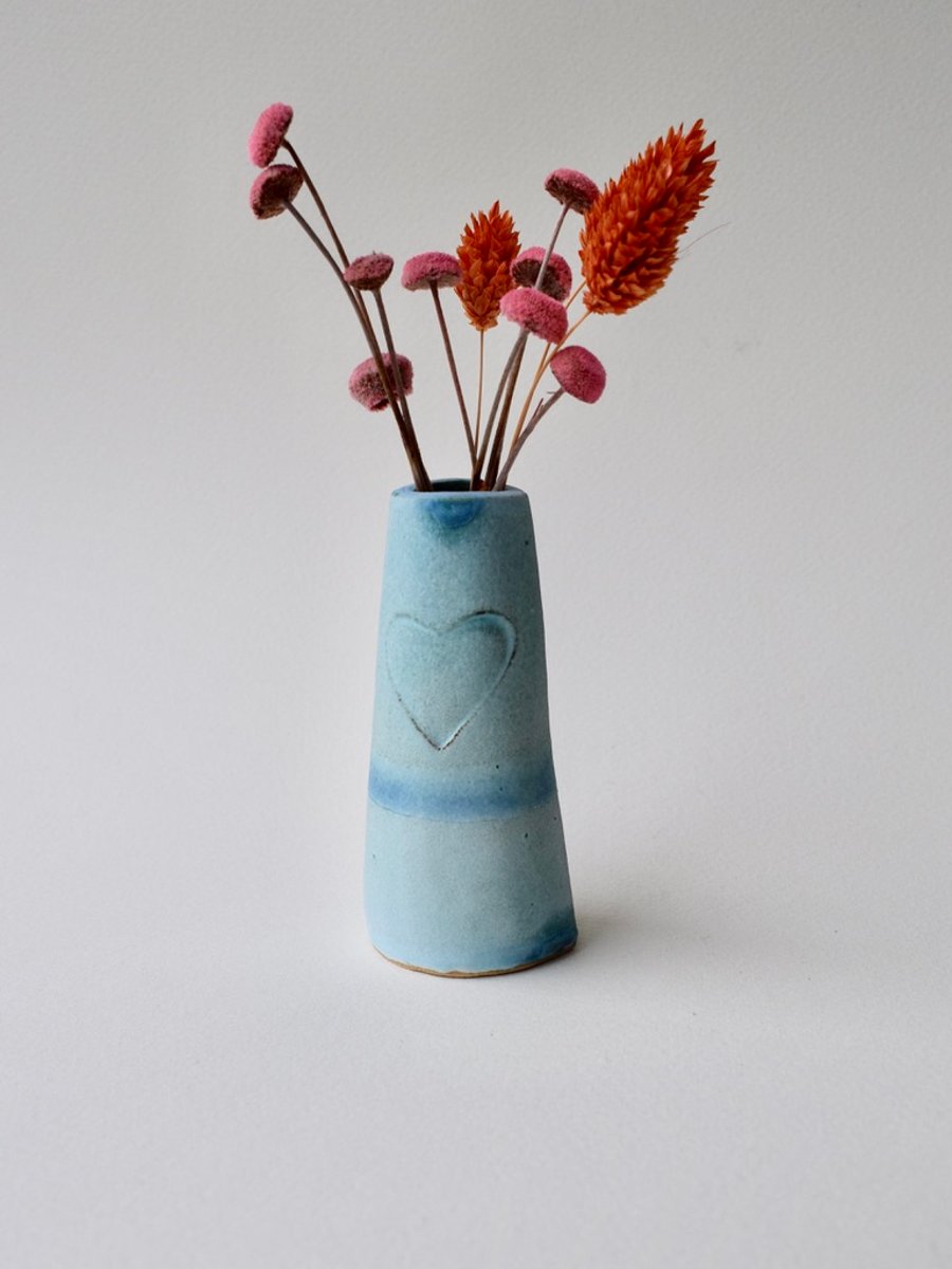 Heart Bud Vase