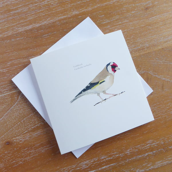 Goldfinch square card