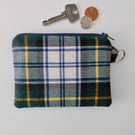 Coin purse Gordon Dress tartan 