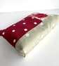 Large Make up Bag with Roses and Polka Dots - Image 6