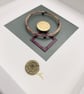 Ruusu ja Tulppaani - Original Botanical Art with Rose, Tulip and Agate - Image 4