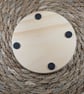 I Am a Traitor Wooden Coaster – Funny Laser Engraved Gift – 10cm Round Handmade  - Image 2