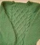 Unisex Round Neck Lattice Cable Aran Jumper, Child's Knitted Jumper, Custom Make - Image 1