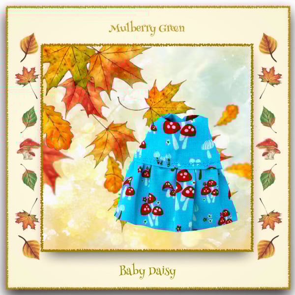 Toadstool Dress for Baby Daisy 