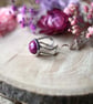 Pink Sparkly Hypoallergenic Adjustable Ring - Image 3