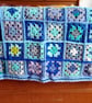 Handmade crochet baby and toddler blanket