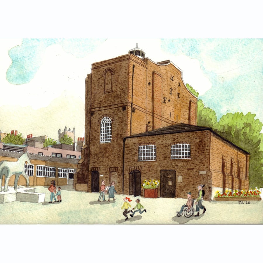 Quentin Blake Centre A5 and A4 print
