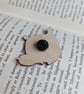 Cosy Cottagecore Wooden Pin - Mushroom Teapot Hygge Accessory - Image 3