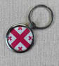 Georgia Flag Keyring