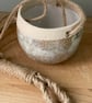 Handmade ceramic indoor hanging plant pot - Image 6