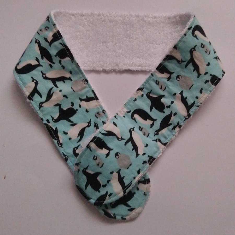 Bamboo Beauty Spa Headband with Penguin Design