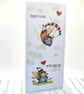 Squirrel Anniversary Card - handcrafted funny anniversary, birthday, valentine  - Image 6