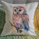 Owl Cushion - Option 3 (6 Designs Available)