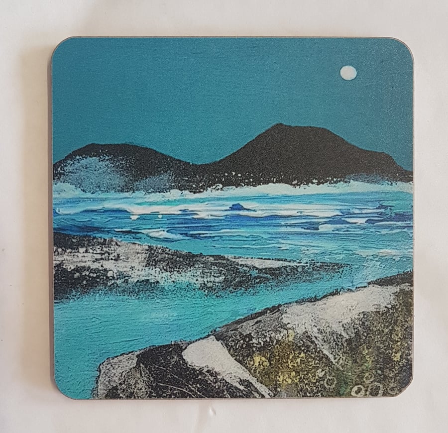 Artist designed coaster