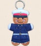 Royal Marine Gingerbread Decoration - Embroidered Military Character - Image 3