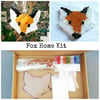 Fused Glass Fox Home Kit, suitable for all ages