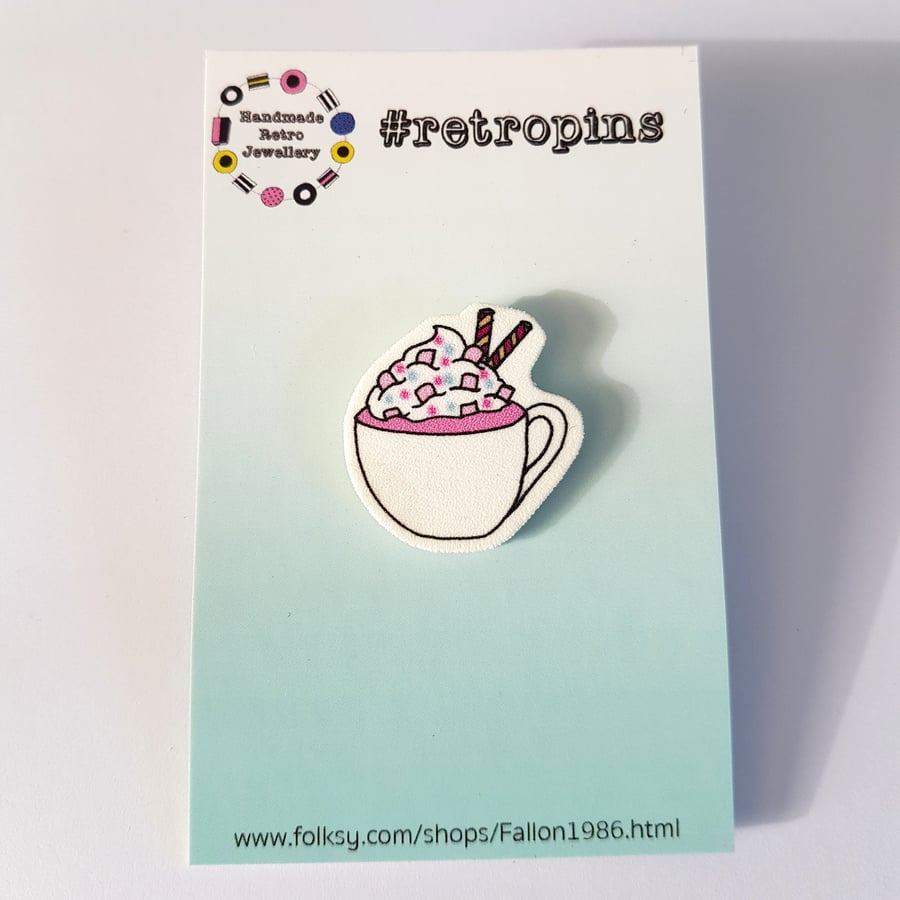 Retropins - Unicorn Hot Chocolate
