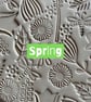 Handmade Spring Ceramic brooch, Hand Made Pottery Badge - Image 10