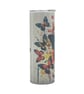 Bright Rainbow Butterfly & Flower Sparkle Tumbler - Image 3