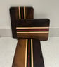 Serving Board - Walnut, Maple, Wenge & Padauk