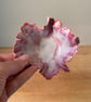Small ceramic ring dish, pink key bowl, jewellery dish, gift for friend