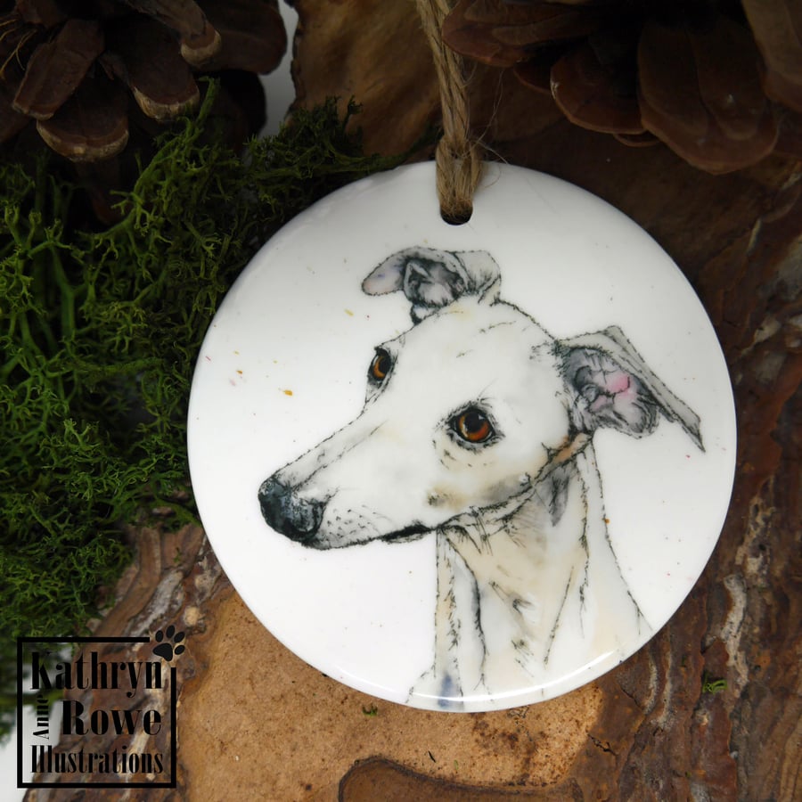Whippet, Whippet Decoration, Whippet Gift, Sighthound, Personalised Gift