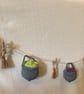 Handmade crochet cauldron bunting  - Image 2