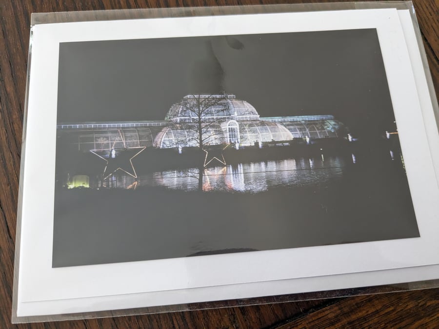 Photo card of the Palm House, Kew Gardens