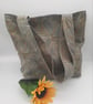 Green, yellow and grey shoulder handbag.  - Image 3