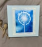 Allium hand printed picture. - Image 4