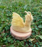 Buttercup Dragon Needlefelt Miniature Dragon Sculpture - Image 3