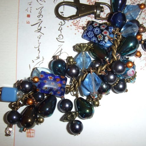 Blue Lagoon bag charm