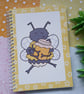 Bumble Bee 150 Page Plain Notebook - Image 1