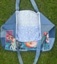 Marilyn Monroe denim tote bag - Image 3