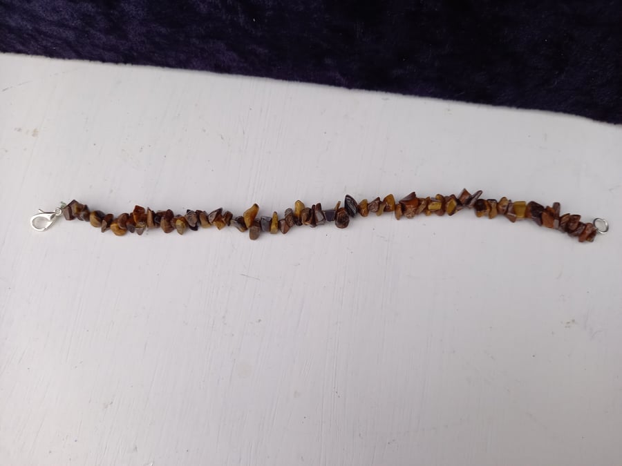 Tigers eye crystal bracelet 