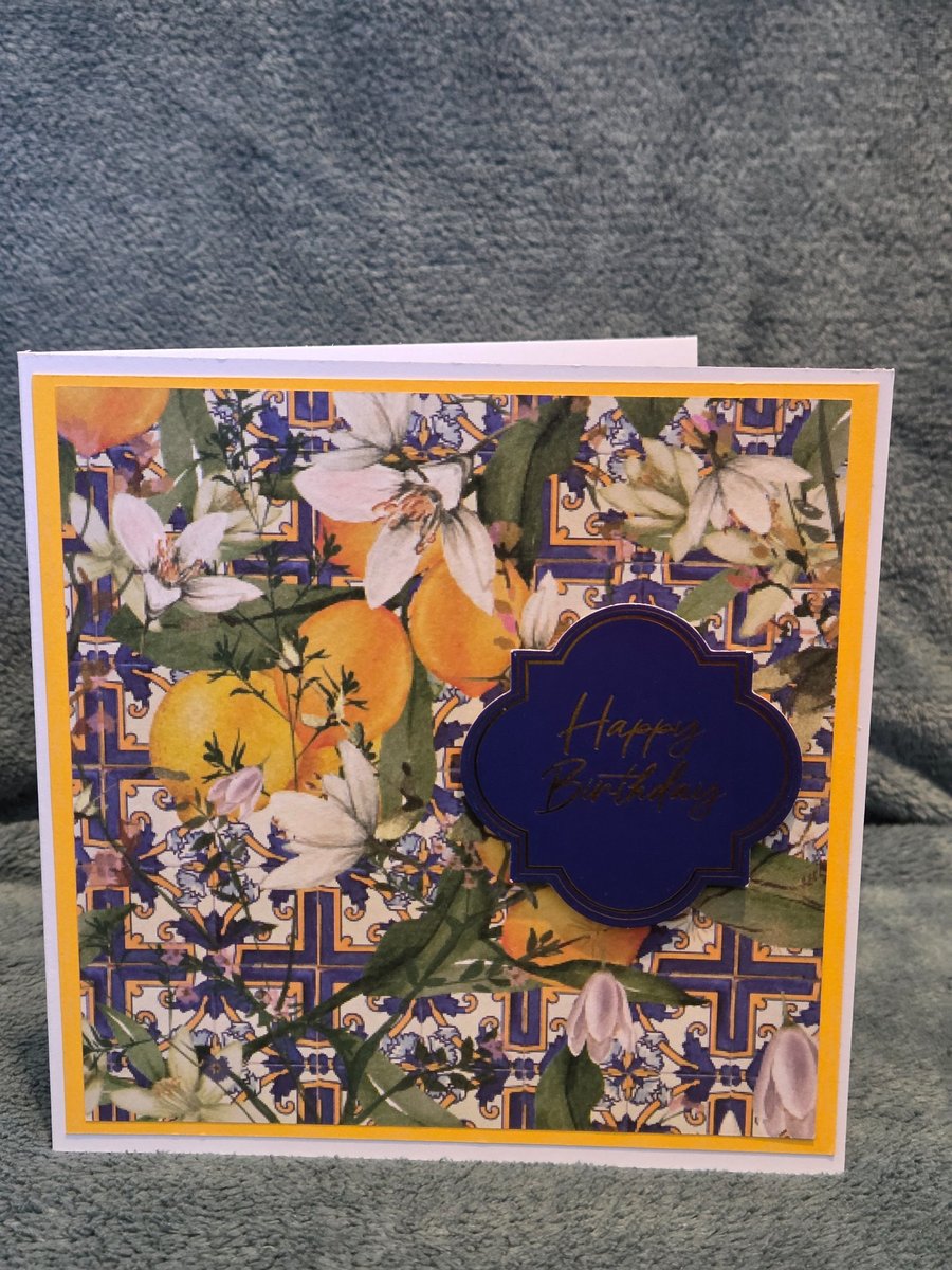 Lemon Blue 'Happy Birthday'