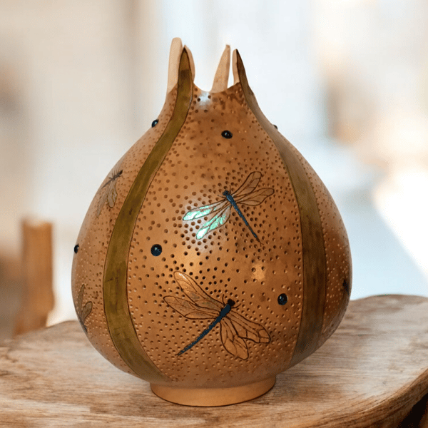 Dragonfly Gourd Lamp