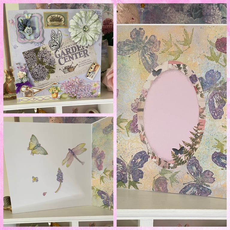 Greeting Card - Vintage Card (Garden Centre) by Carolee Crafts - C105