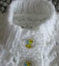 Early Baby Cardigan (To fit 12" Chest) - Image 2
