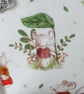 Make up bag, zipped pouch, mice, mushrooms - Image 9