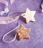 Copper Star Earrings - Image 1