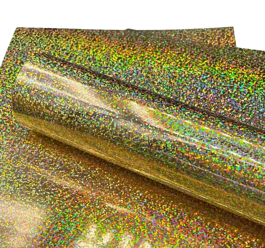 5 Sheets A4 Premium Holographic Confetti Effect Card Single Sided 240gsm 88lb Co