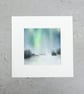 Original Art Watercolour Painting Northern Lights