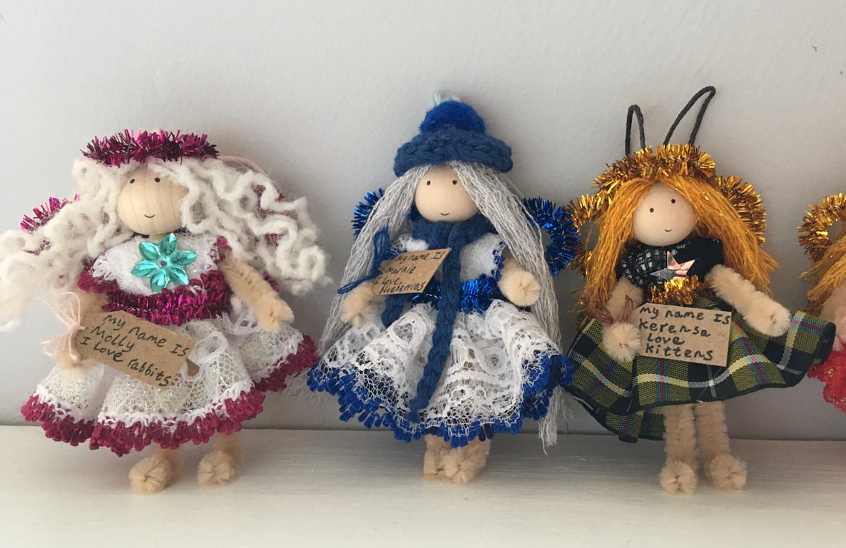 Tiny Fairy Hanging Decorations