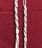 Boho macrame Christmas decoration set- grey trim - Image 7